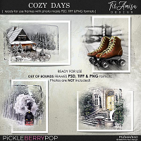 Cozy Days ~ Out Of Bounds photo masks  by TirAmisu design