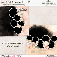 Beautiful Memories Templates Vol.124 by Indigo Design by Anna