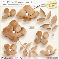 CU Paper Flowers Vol.12 (Jasmin-Olya Designs)