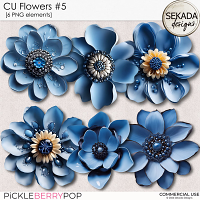 CU flowers #5 by Sekada Designs 