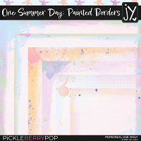 One Summer Day Borders by Jen Yurko