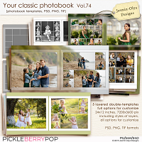 Your classic photobook Vol.74 (Jasmin-Olya Designs)