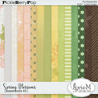 Spring Blossoms Paper Pack #2