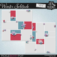 Winter Solitude Template Mini #2