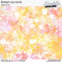 Bokeh accents (CU elements)