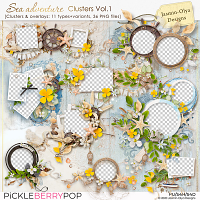 Sea Adventure - Clusters Vol.1 (Jasmin-Olya Designs)