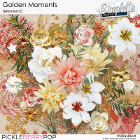 Golden Moments (elements) by Simplette