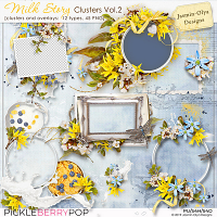 Milk Story - Clusters Vol.2 (Jasmin-Olya Designs)