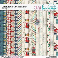 Countdown To Christmas Papers by JB Studio