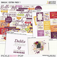 Dahlia | Extra Pack 1