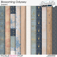 Blossoming Odyssey (papers) by Simplette