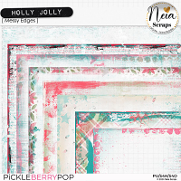 Holly Jolly - Messy Edges - by Neia Scraps