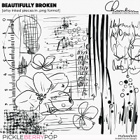 Beautifully broken - artsy inked pieces