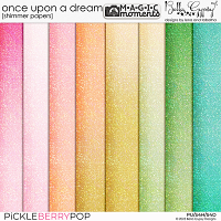 Magic Moments: Once Upon A Dream Shimmer Papers