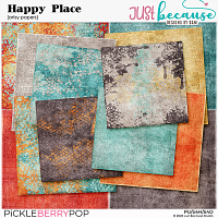 Happy Place Artsy Papers by JB Studio