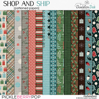 Shop And Ship: Patterned Papers