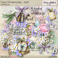 Year Of Memories - April Additions