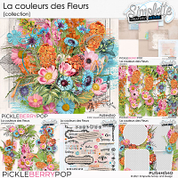 La couleur des Fleurs (collection) by Simplette