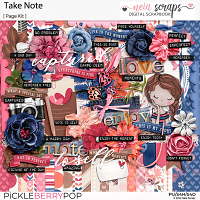 Take Note - Page Kit - by Neia Scraps