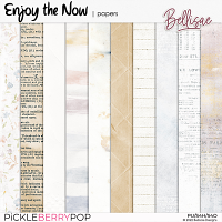 ENJOY THE NOW | papers by Bellisae