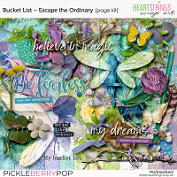 Bucket List – Escape the Ordinary Page Kit