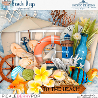 Beach Days  Elements by Indigo Designs by Anna