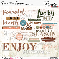 Springtime Pleasure-Word art