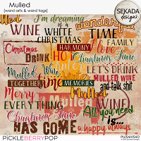 Mulled [word arts and word tags] by Sekada Designs