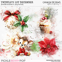 Twinkle's 1st December - transfer brushes in .png format