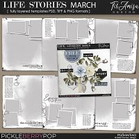 Life Stories Templates March 2022 