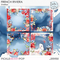 French Riviera Overlays by Ilonka's Designs