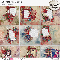 Christmas Kisses [quick pages] by Sekada Designs 