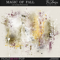 Magic Of Fall~ art transfers by Tiramisu design 