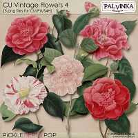 CU Vintage Flowers 4