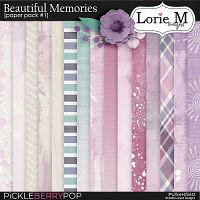 Beautiful Memories Paper Pack #1