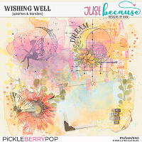 Wishing Well Splatters & Transfers by JB Studio