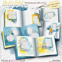 Back to School - Photobook QPs Vol.2 (Jasmin-Olya Designs)