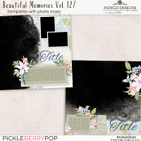 Beautiful Memories Templates Vol.127 by Indigo Design by Anna