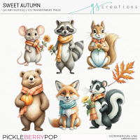 Sweet Autumn Illustrations (CU)