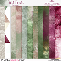 First Frosts Papers Pack by Indigo Designs by Anna 