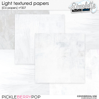 Light textured papers (CU papers) 207 by Simplette