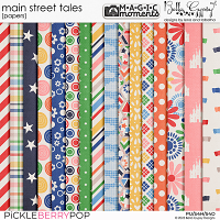 Magic Moments: Main Street Tales Paper Pack