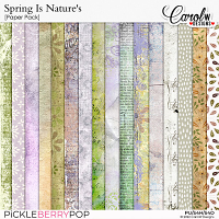 Spring Is Nature's-Paper Pack