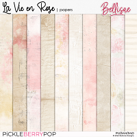 LA VIE EN ROSE | papers by Bellisae