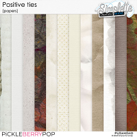 Positive Ties (papers) by Simplette=