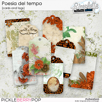 Poesia del tempo (cards and tags) by Simplette