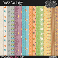 Crazy Cat Lady [Papers] by Cindy Ritter 