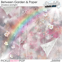Between Garden and Paper (Shadows and light) by Simplette