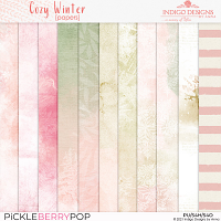 Cozy Winter Papers Pack by Indigo Designs by Anna 