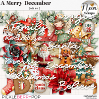 A Merry December - Add on - by Neia Scraps